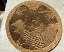 写真から作るペット刻印コースターつくります 犬・猫OK|写真からリアル彫刻|プレゼントにも◎」 イメージ10