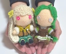 あなたの「うちの子」あみぐるみを制作します あみぐるみオーダー制作（人型） イメージ5