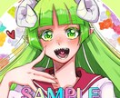 SNSアイコン制作します SNSアイコン等に使用するバストアップイラストの制作 イメージ5