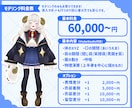 パーツ分けイラスト・Live2Dモデリングします VtuberStudio対応！低価格で対応します イメージ7
