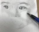 ポストカードサイズの似顔絵（鉛筆画）描きます ポストカードサイズのケント紙に鉛筆のみ使用で似顔絵を描きます イメージ5