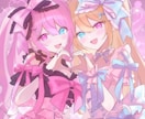 商用OKのイラストを描きます 衣装デザイン可能!かわいいイラストを制作いたします イメージ1