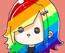 SNS用のアイコンやイラストを描きます 独学で身につけたキラキラな絵柄で笑顔になれるイラストを作成！ イメージ5