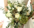 オーダーメイド☆結婚式・前撮り用ブーケお作りします ブーケ・ブートニア・ヘッドドレス　お二人だけのオリジナル✨ イメージ3