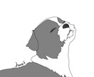大切なペットちゃんの思い出をイラストにいたします お気に入りの写真をイラストにし、オリジナルグッズなどにも！ イメージ1