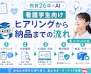 看護学生向け看護実習支援AIを個別作成します 看護過程・関連図・OP／TP／EPを個別にサポート イメージ5