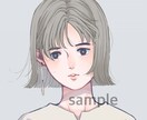 SNSなどで使えるアイコンを描きます Twitterやインスタなどのアイコンに イメージ5