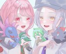 アイコンや一枚絵など幅広いイラストをお描きします 観賞用、プレゼントにも◎透明感あるイラストを制作いたします イメージ5