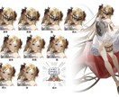 TRPG用立ち絵を描きます 高級感・透明感のある厚塗りが得意です イメージ5