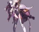 オリジナルの1枚絵お描きします 細部までこだわった繊細で素敵な1枚をお作りいたします！ イメージ2