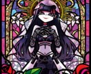 ポップ＆ダーク目を引くビビットなイラストを描きます 特徴的なデフォルメの絵柄でポップダークなイラストが得意です！ イメージ4