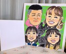 フジTV「いいとも！」似顔絵マスターが描きます 色紙に5名様の特大色紙似顔絵(45×45センチ) イメージ3