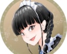 キャラクターイラスト作成します お店の看板娘から、キャラ寄りの似顔絵、SNSアイコンなど！ イメージ5
