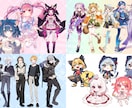 配信者・クリエイター向けのイラストを描きます ボカロ、MVイラストなども制作致します イメージ7