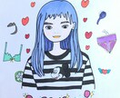 想像の5倍可愛いイラストを描きます 初心者なので、色々なたくさんのことに挑戦してみたいです！ イメージ1