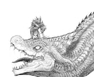モンスターのイラストを描きます ご自由にお使いいただいて構いません。 イメージ3