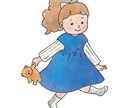 やさしいタッチで絵本挿絵、イラスト制作します 動物から人物まで丁寧に描きます イメージ7