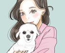 大人女子向けSNSアイコンを描きます オシャレで透明感のあるイラストを作成いたします！ イメージ4