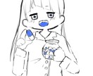 迅速対応　ふんわり可愛いイラストをお描きします アイコンや一枚絵、様々な用途に使えるイラストお描きします！ イメージ5