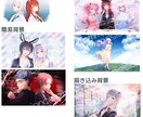 かわいい/かっこいい/綺麗なイラストを制作します snsや動画用立ち絵・アイコン・一枚絵・vtuberイラスト イメージ4