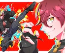 パキッとカラフルな絵柄で一枚絵を描きます まずはお気軽にご相談ください！貴方のイメージを一枚絵に！ イメージ8