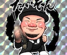 大人気ビックリマンシール風似顔絵イラスト制作します プレゼントやアイコンに！シール印刷もできます！ イメージ5