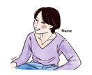 ほどよくリアルで優しく似せる似顔絵お描きします 大人数・ペットOK！笑顔が得意です♡記念日や贈り物にも◎ イメージ8