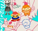 キャラクターイラスト作成します 使うシーン合わせて幅広く制作対応します！ イメージ2