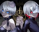 歌ってみた用イラスト制作いたします 曲に合わせた構図や雰囲気作りが得意です イメージ4