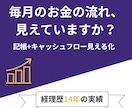 記帳に加えて、毎月のお金の流れまで見える化します レシート丸投げOK！経理歴14年がしっかり対応します イメージ1