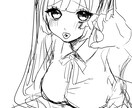 ご希望のキャラのラフイラスト描きます 似顔絵OK♪数時間でお渡し可能！ イメージ4