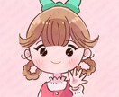 最短即日商用可◎ほんわかする似顔絵アイコン描きます あなたをデフォルメ化！ミニキャラアイコンならお任せ下さい！ イメージ2