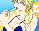 アナログで老若男女好みのイラスト描きます 赤ちゃんからお年寄りまでできる限り描きます。 イメージ3