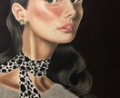 化粧品で似顔絵描きます 化粧品で似顔絵をお描きします。チラシ、DMデザイン承ります！ イメージ5