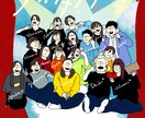 仲間や家族、恋人との「瞬間」を1枚に残します 人物や想い出、エピソードをぎゅっと詰めた1枚を作成します。 イメージ4