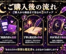 恋愛のお悩みを整理するPDF鑑定書をお届けします 心の迷いに寄り添う上質な恋愛鑑定書 イメージ4