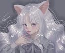 アイコンイラストを制作します 破格の1500円！厚塗り×ダーク×リアルで魅せる イメージ2