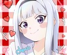 SNS用可愛いアニメ風イラスト描きます！ます アニメにでてきそうなかわいいオリジナルイラストを作成します！ イメージ4