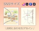 シンプルなのにわかりやすい地図作成します 住所のみ丸投げでOK！お好みのデザインで！ イメージ5