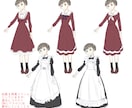 企業実績有・女性イラストレーターが立ち絵制作します 配信/TRPG/創作キャラ/ゲーム制作等に高品質なイラストを イメージ6