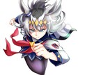 配信などのサムネ向きのキャラクターを描きます 配信などを始めたい方向けのキャラクターを描きます！ イメージ3
