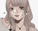 某有名活動者様のアイコンに似たイラストを提供します 艶のある厚塗りが好きな方、他とは違うアイコンを探している方 イメージ1