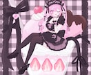 ペア可能 量産イラストを制作します VTuberさんなどにおすすめです！ イメージ1