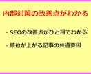 サイト順位を上げるSEO内部対策改善レポートします 専門知識は不要！被リンクを獲得アドバイス付きでアクセス数UP イメージ6