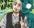 特別価格！似顔絵を作成します SNS、名刺やプレゼントに！アニメ風にでお描き致します！ イメージ8