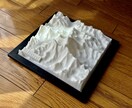 3Dプリンタで世界中の地形図を作成します 3Dプリンタだからこそ安い金額で提供可能です イメージ4