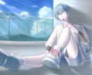 ご要望に沿った雰囲気あるイラストお描きします SNSアイコンや立ち絵、一枚絵、動画サムネイル／イラストなど イメージ9