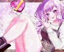 ふんわり雰囲気の可愛い女の子を描きます 商用利用可！サムネイル・アイコン・装画用のイラスト描きます！ イメージ3
