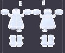 3Dモデリングを作成いたします あなたのイラストや画像を3DCG化いたします！ イメージ4