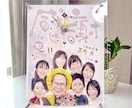 似顔絵時計「ベーシックサイズ」を制作します 同じ時代に生きる大切な方への「時間を願う」プレゼント イメージ1
